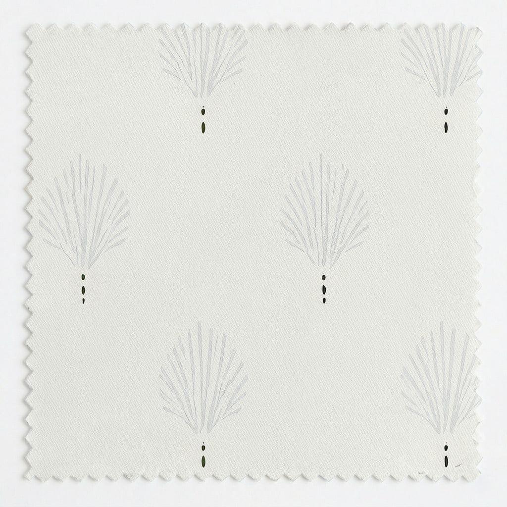 Loose Stems Lichen Block Print - Fabric - Lemon Park