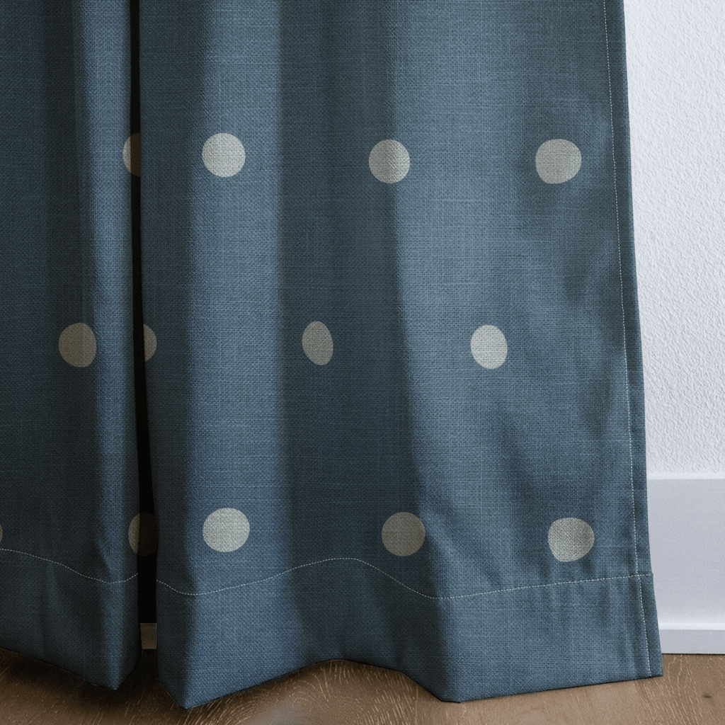 The Silk Garden Aegean Dots - Drapery
