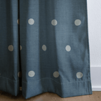 The Silk Garden Aegean Dots - Drapery - Lemon Park